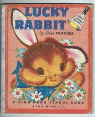 Ding Dong School Luck Rabbit © 1955 Rand McNally #221